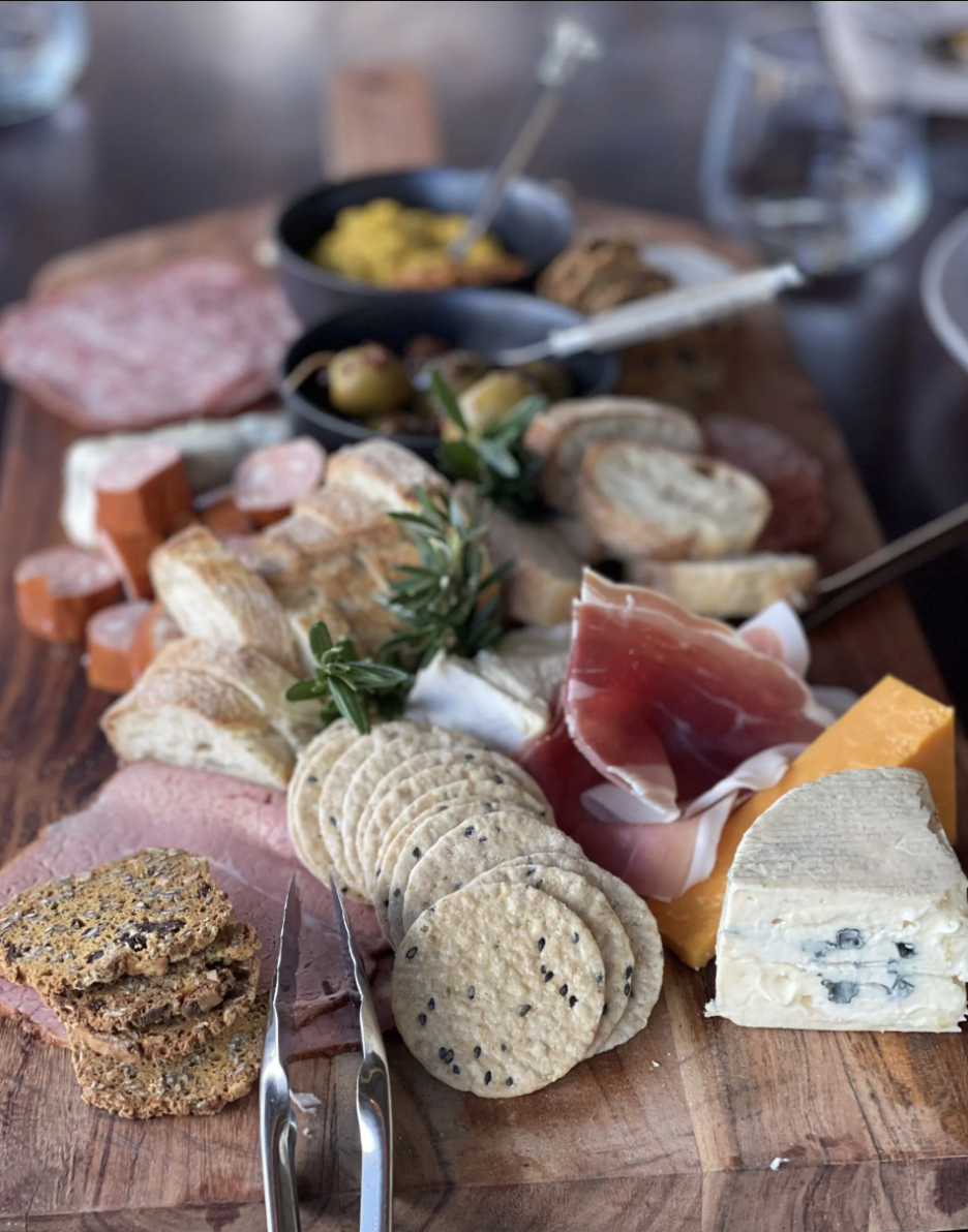 A plated farm-to-table dish
